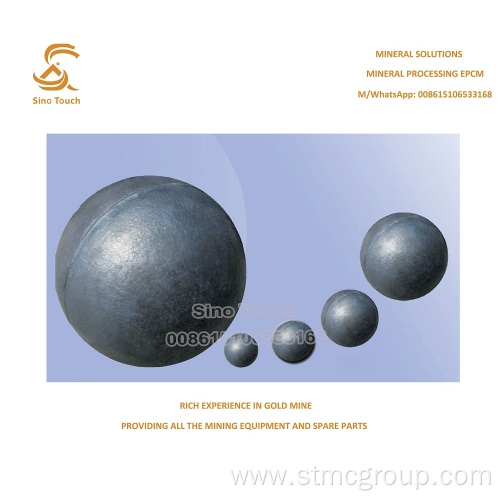 High Hardness Forged Steel Ball for Chemical Industry